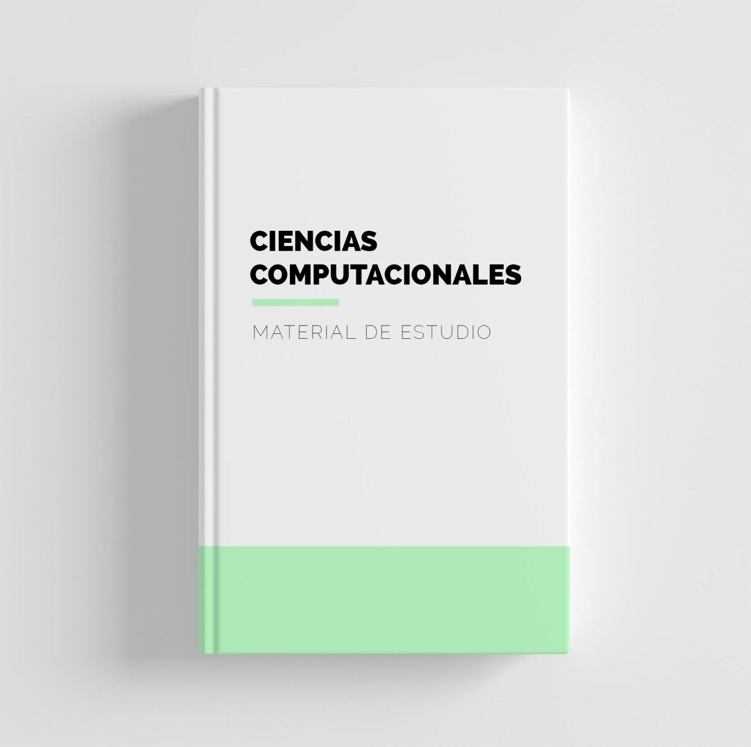 Ilustración que muestra un libro que es una guía de estudio para un examen de ciencias computacionales